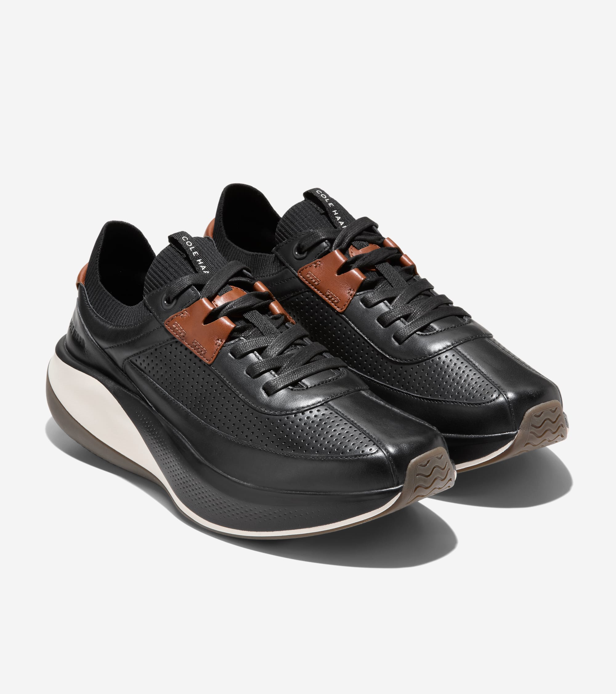 Men's GrandPr? All-Day Leather Running Trainers - Image 5