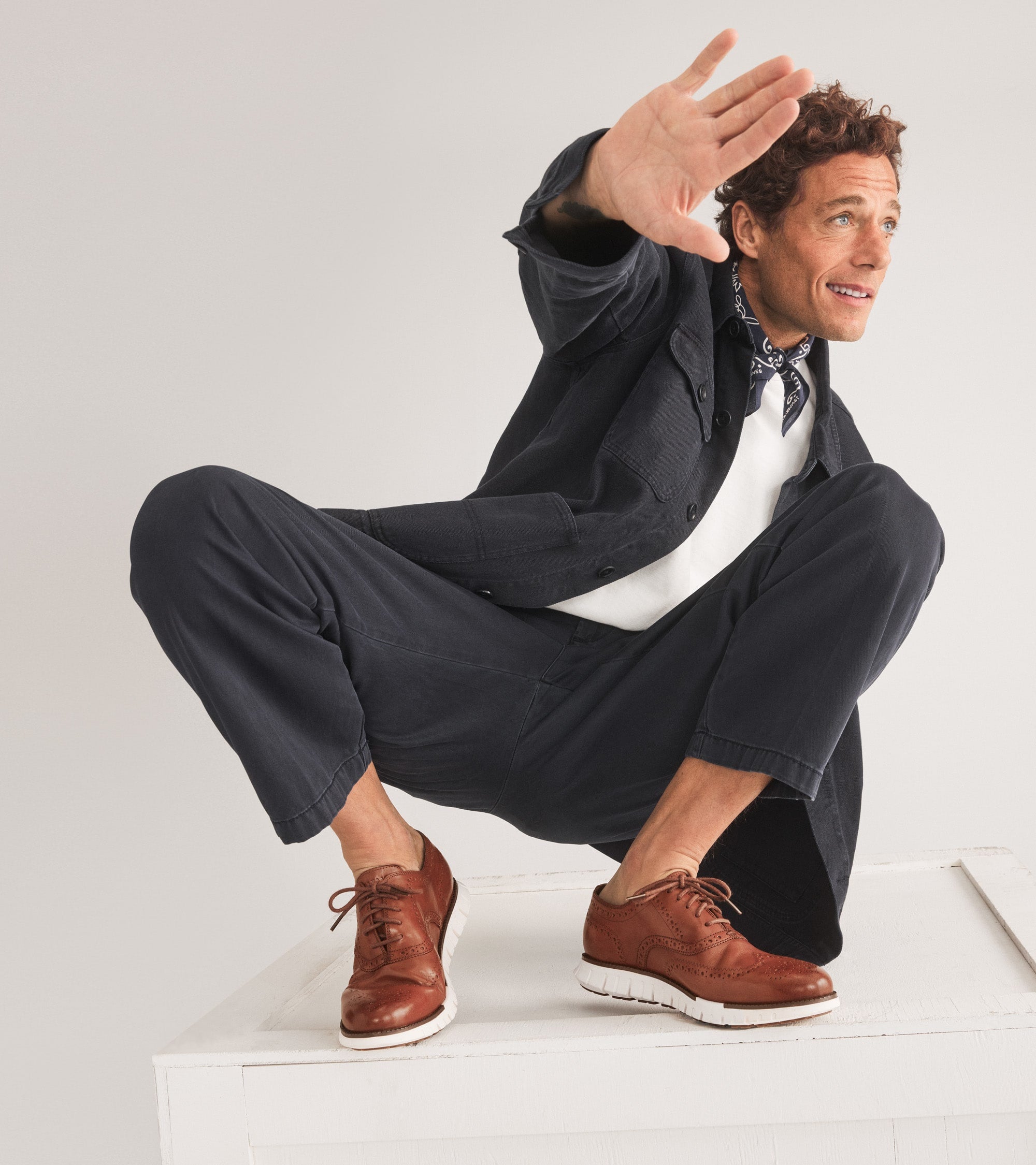 Men's ZER?GRAND Remastered Wingtip Oxfords - Image 3