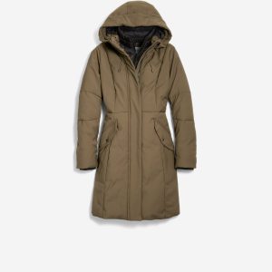 Women's Water Resistant Stretch Twill Parka